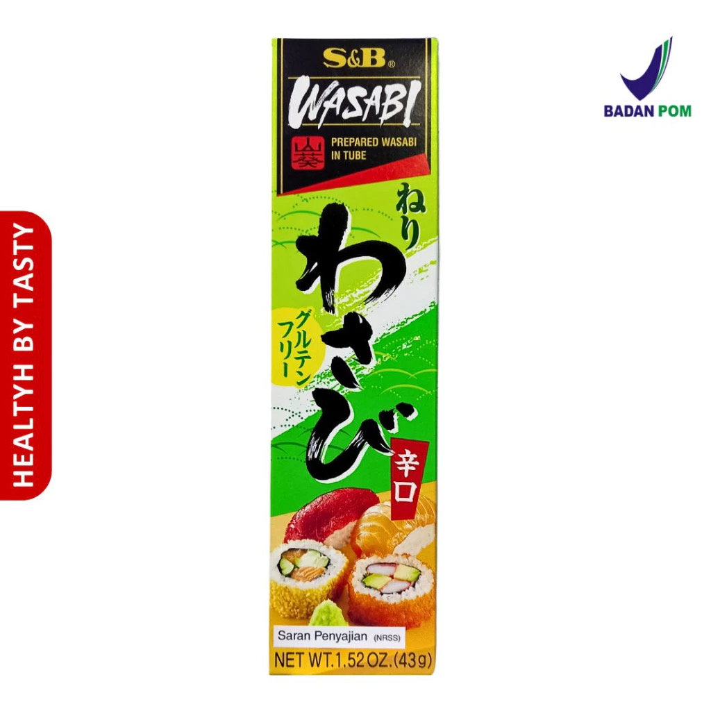 Wasabi in tube, S&B_0