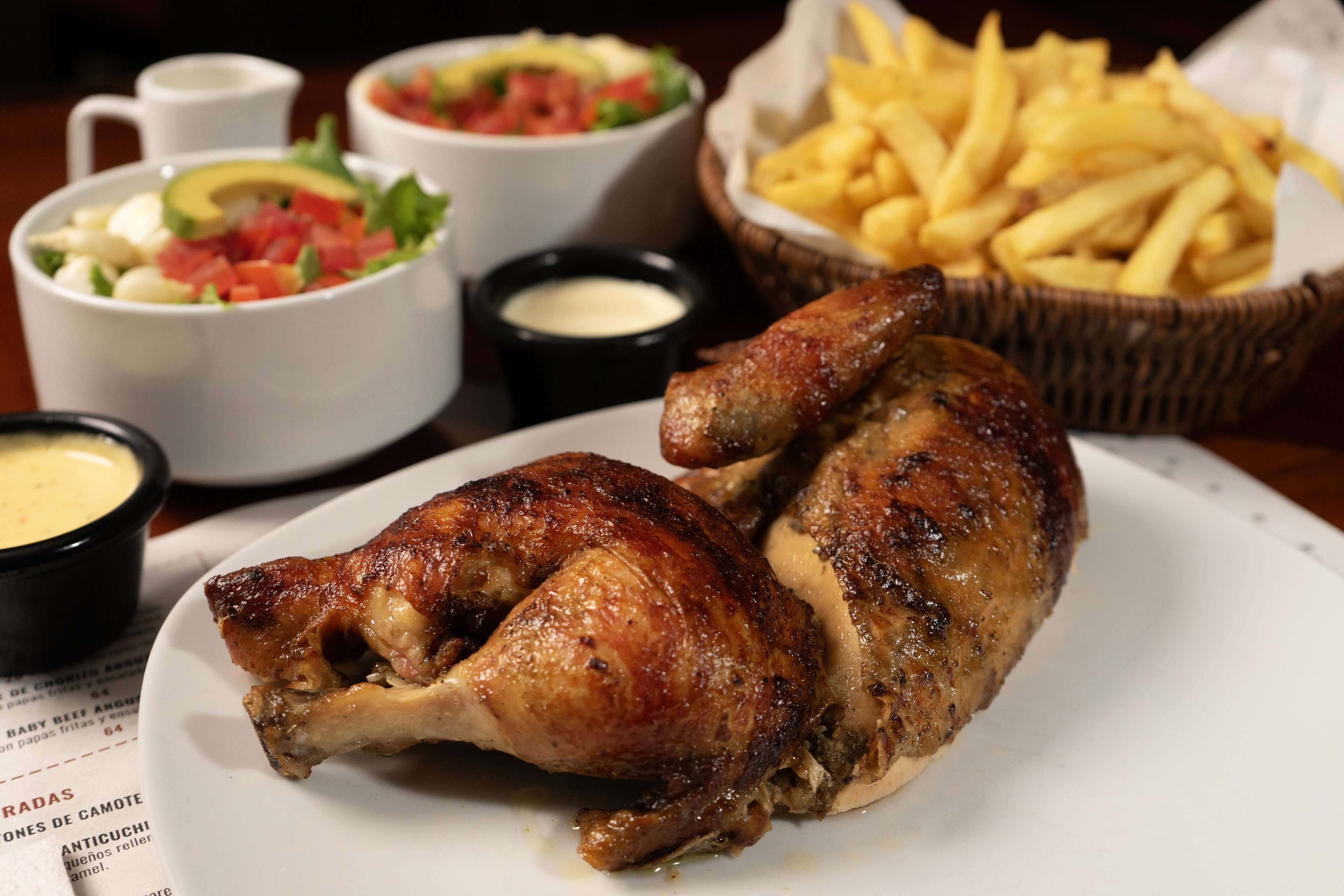 1/2 Pollo a la Brasa