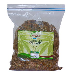 Flor seca de cannabis CBD 500gr al vacío