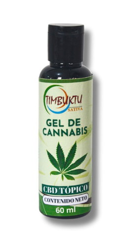 Gel de Cannabis CBD Tópico 60ml