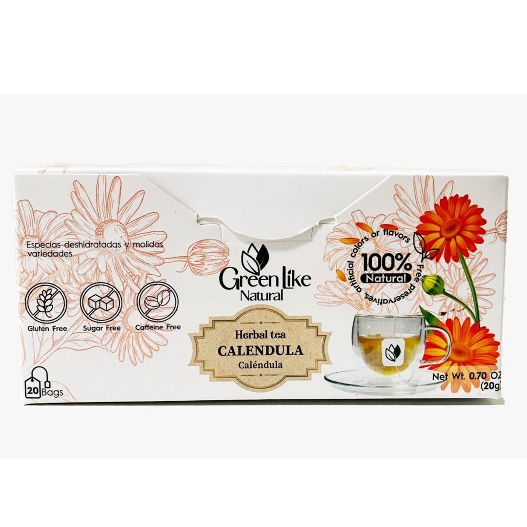 Infusión de Calendula (Calendula tea) 20 bolsas