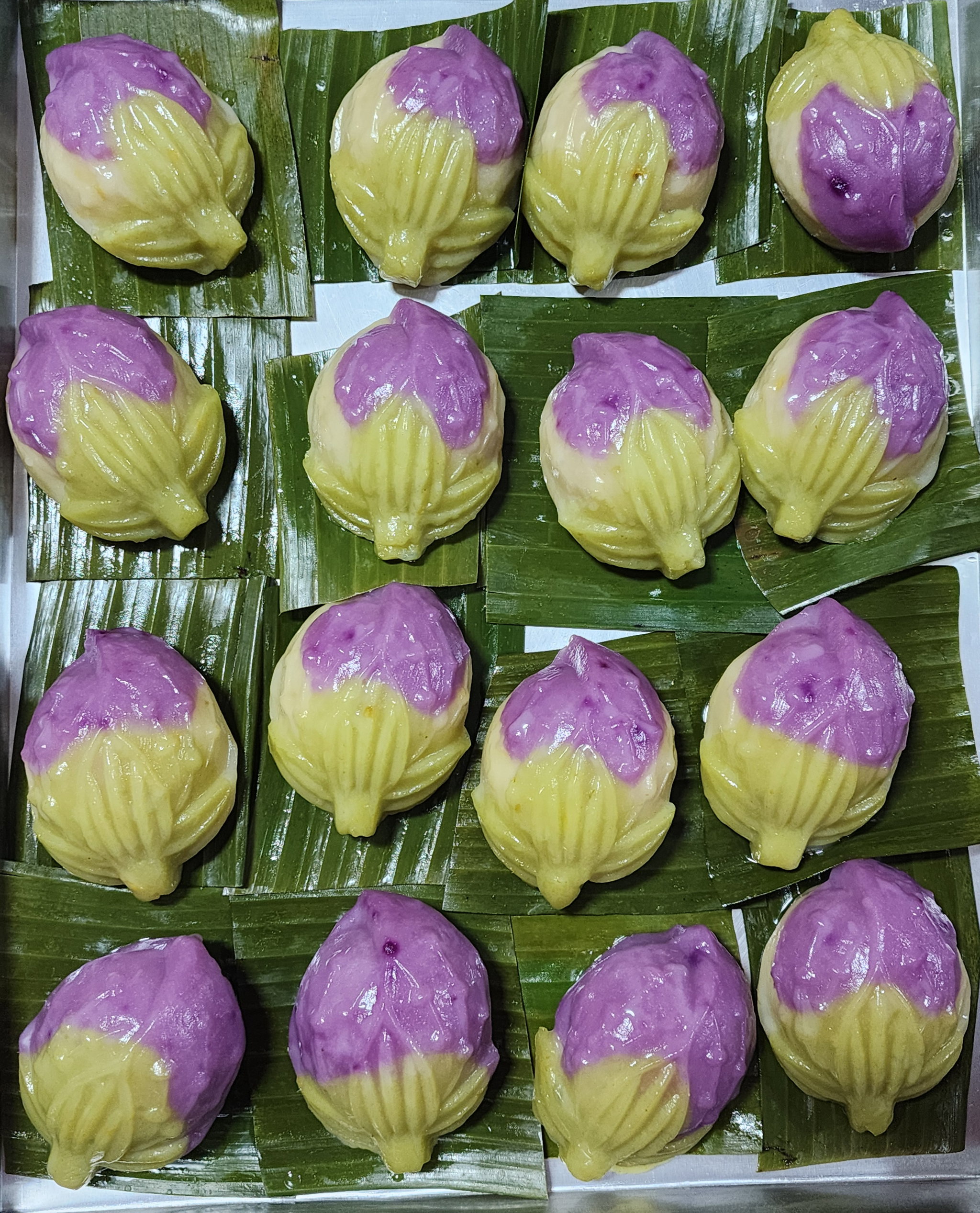 Peach ang ku kueh with yam paste filling! 80 to 85g each! 10 pcs_2