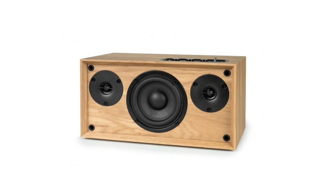 Enceinte Bluetooth Thomson wooden residential speaker cosy WS502