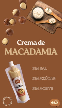 Crema de macadamia 100gr