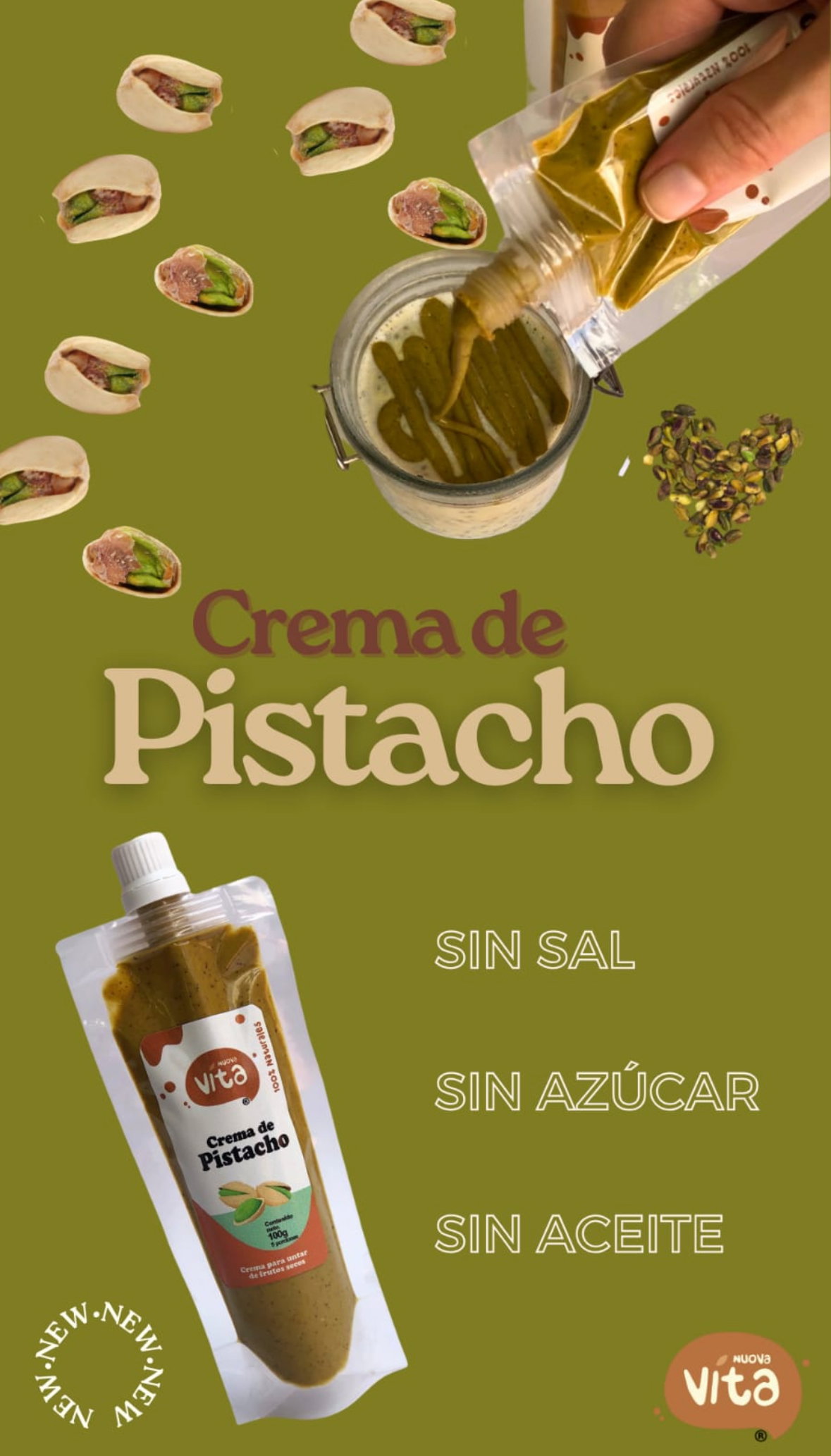 Crema de pistacho 100gr