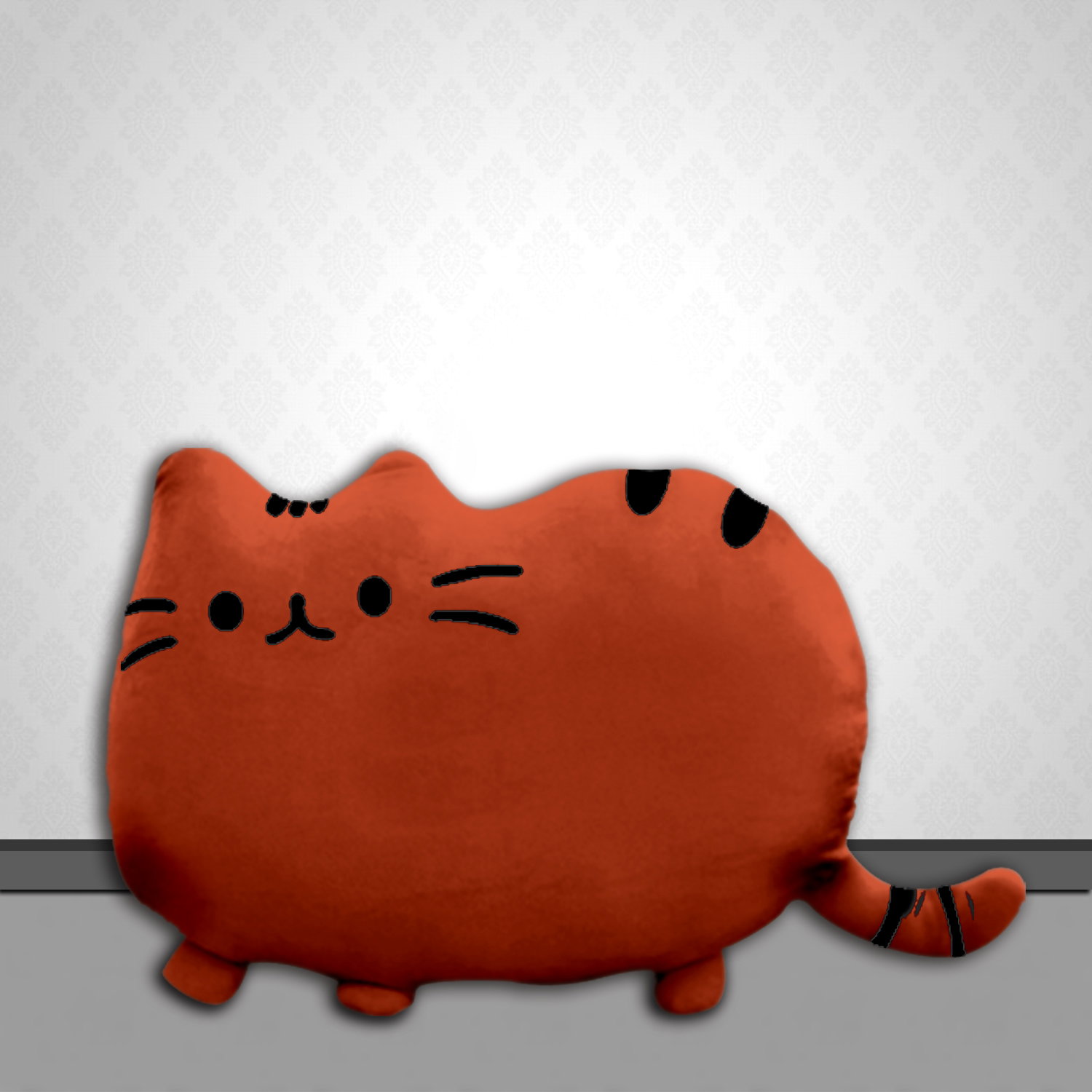 Cat Shape Kids Pillow for Kids Pink Color_7