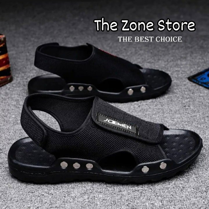 Sandal Pria Kulit Pria | Japan Casual Style | NonSlip Ringan Nyaman_0