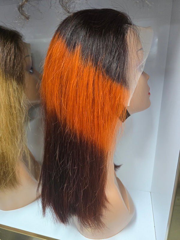 Bob human hair wig (Black)_1