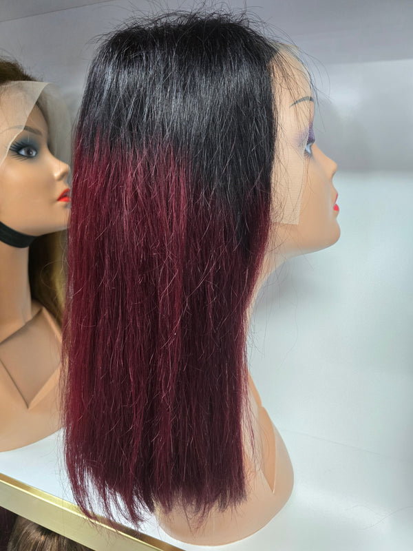Bob human hair wig (Black)_4