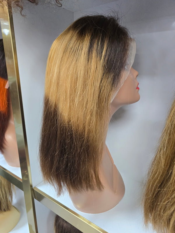 Bob human hair wig (Black)_2