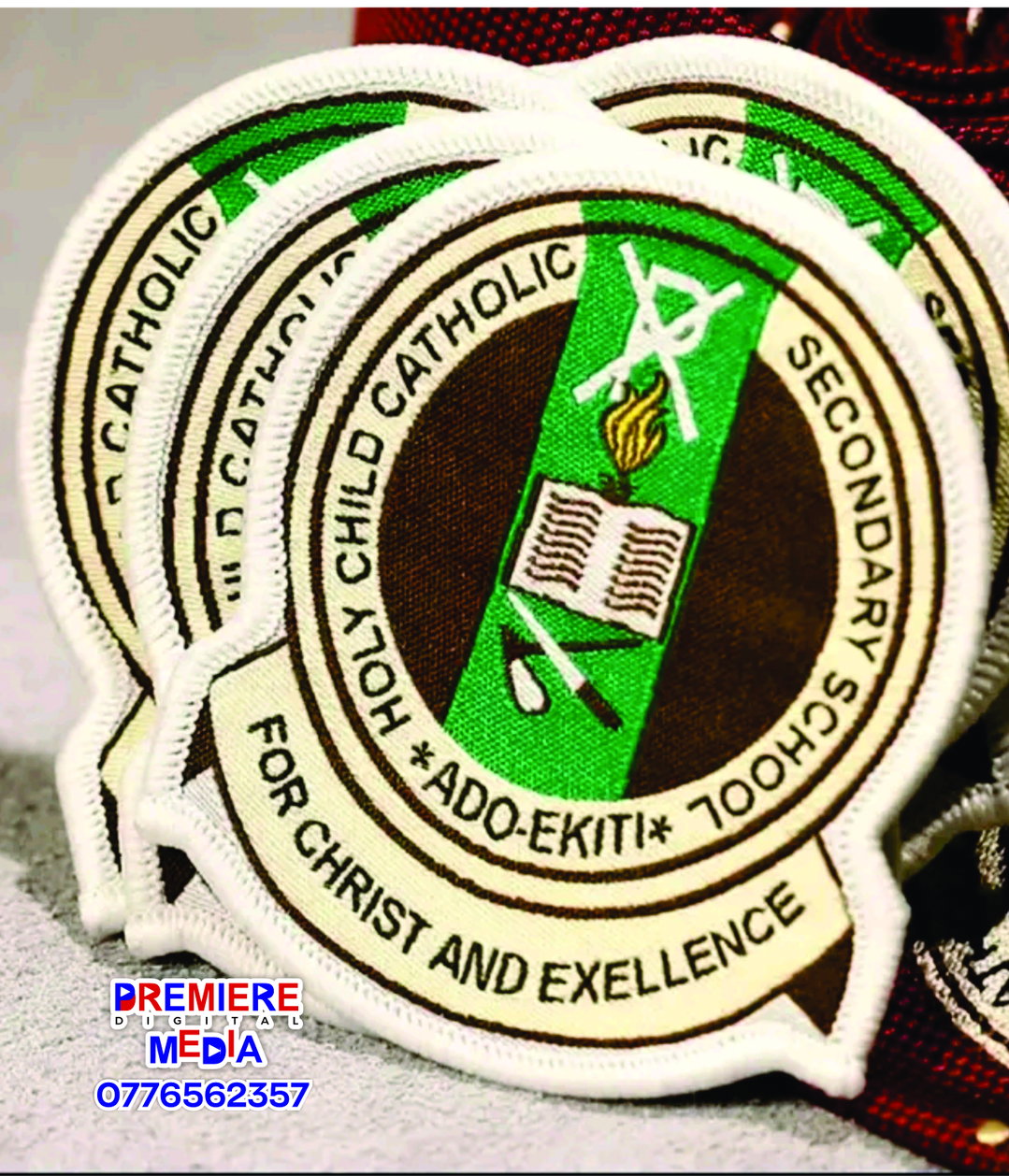 Wooven Badges For Schools (250pcs Minimum Quality)