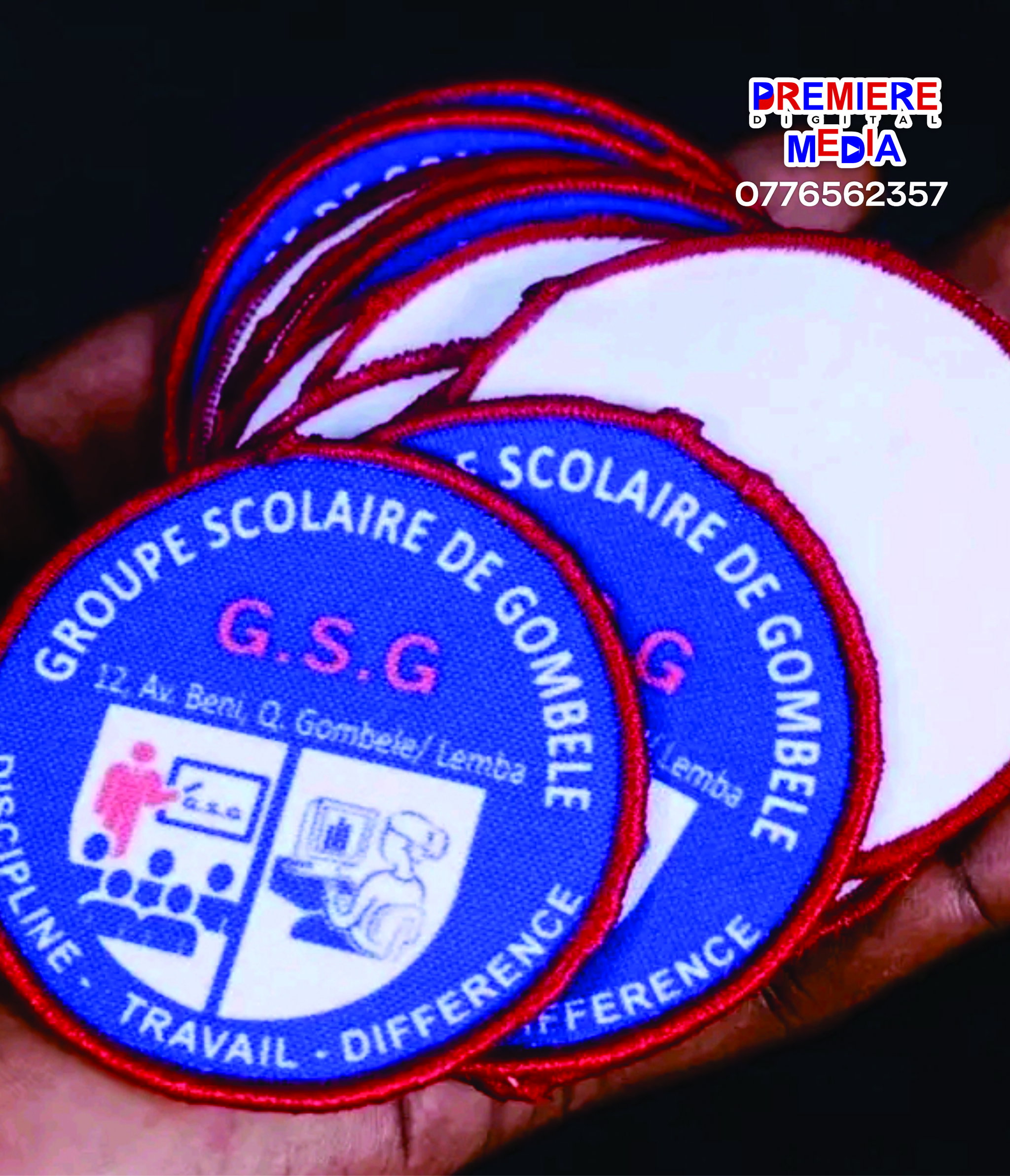 Wooven Badges For Schools (250pcs Minimum Quality)_1