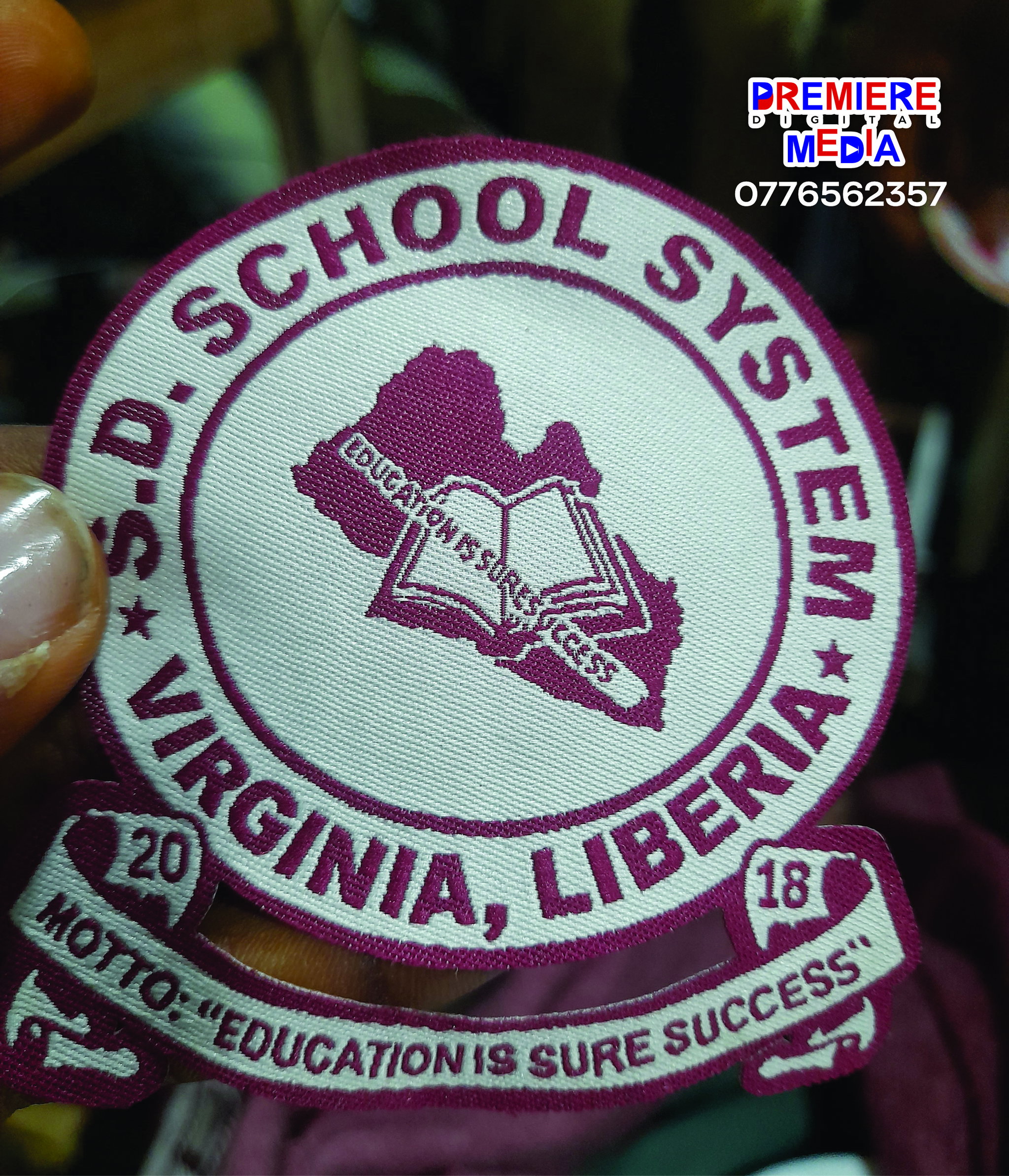 Wooven Badges For Schools (250pcs Minimum Quality)_3