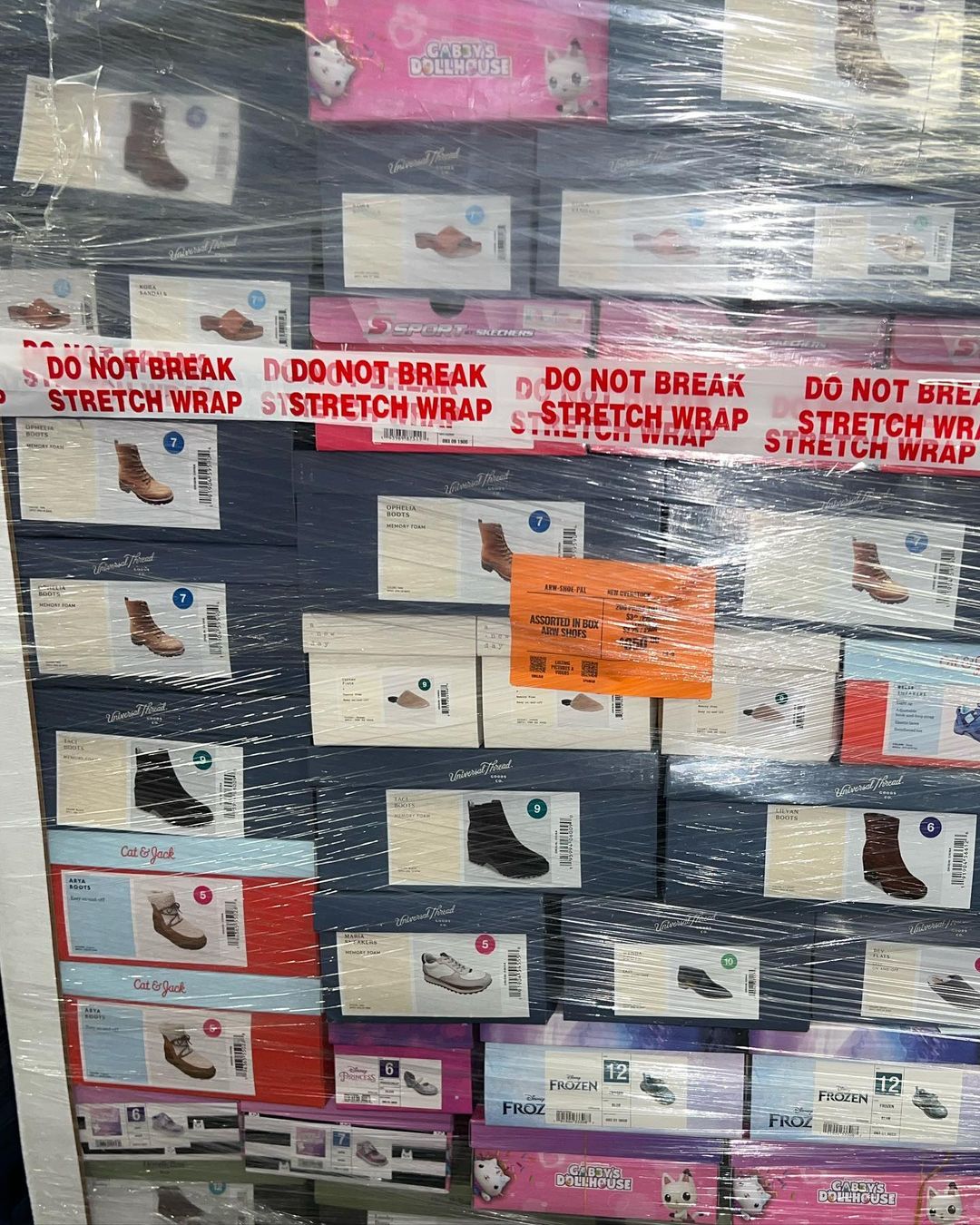 Assorted Shoes Pallet