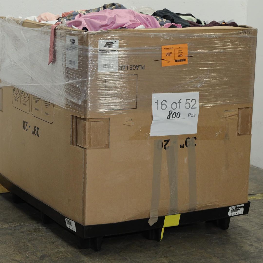 Assorted As-Is clothing Pallet