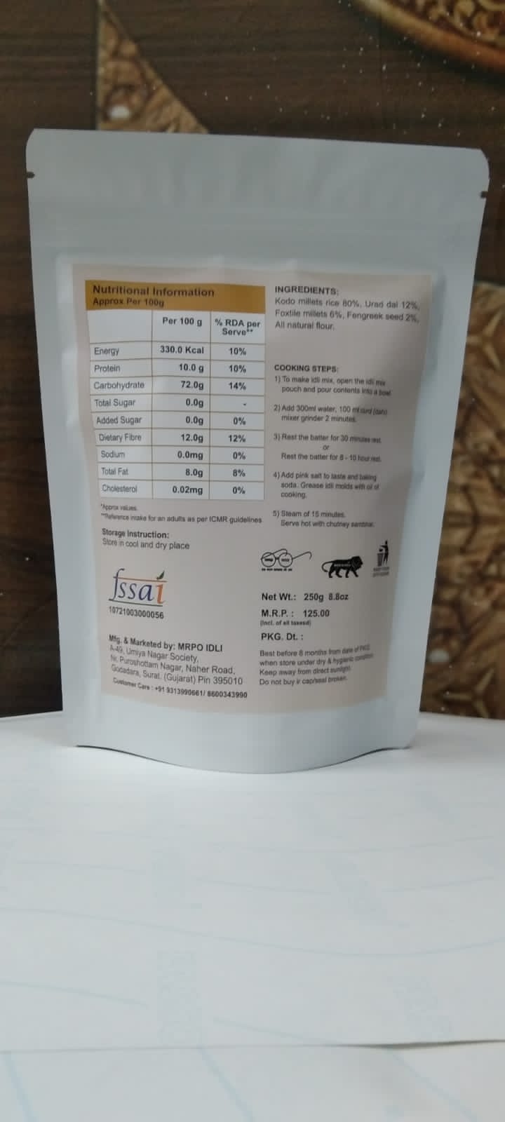 Kodo Millets Idli Mix_1
