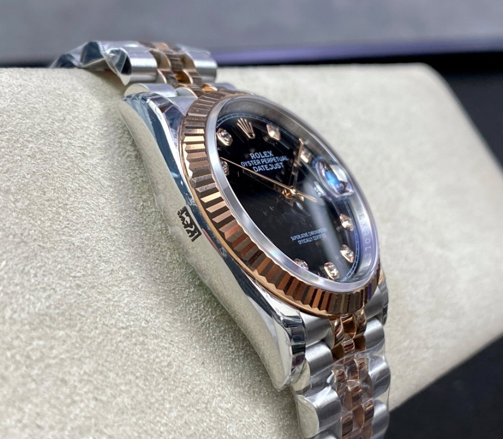Super Clone Datejust 36 Two-Tone Everose_4