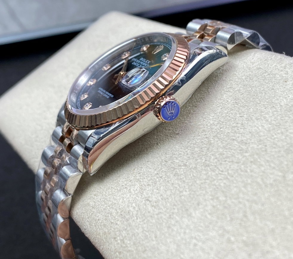 Super Clone Datejust 36 Two-Tone Everose_5