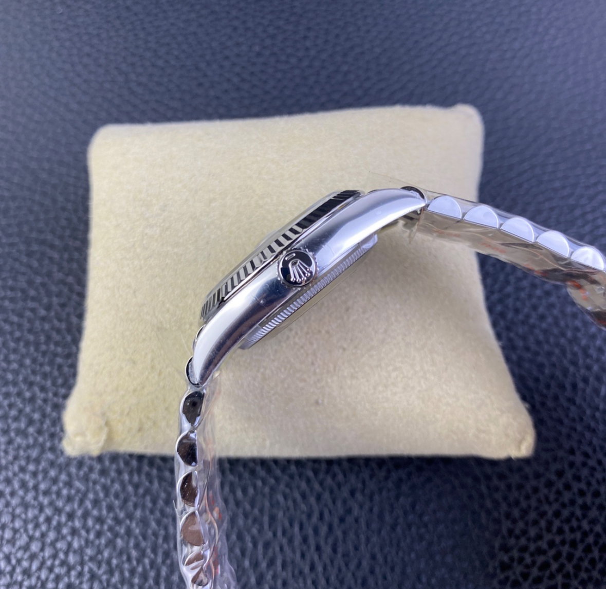 Super Clone Datejust 36 Silver Baton Dial_4
