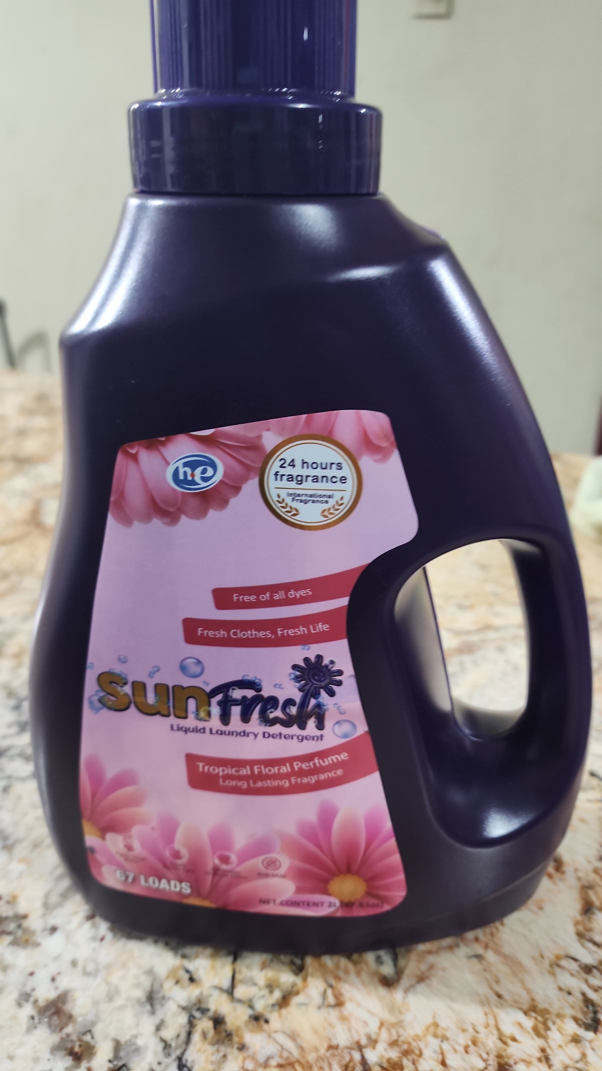 SunFresh Liquid Laundry Detergent _0