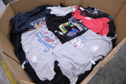 Irregulars Unmanifested Pallets of Assorted Licensed T Shirts for Men, Women & Children 