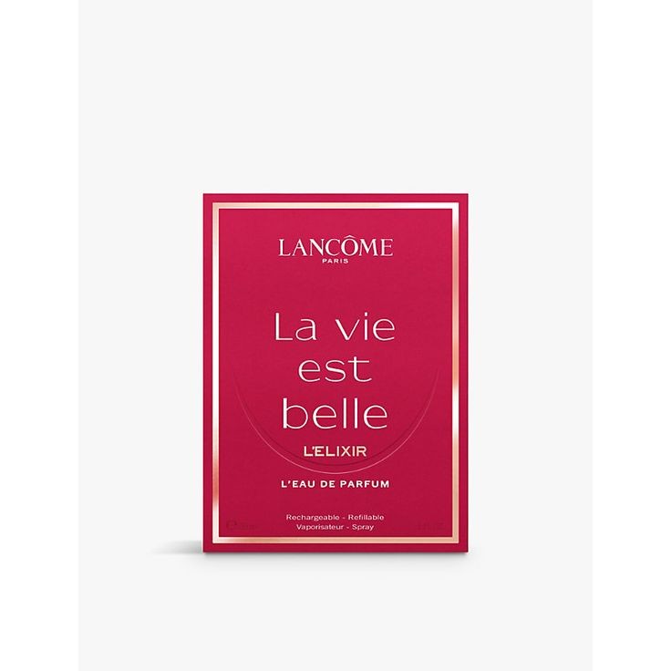 LA VIE EST BELLA ELIXIR LANCOME _1
