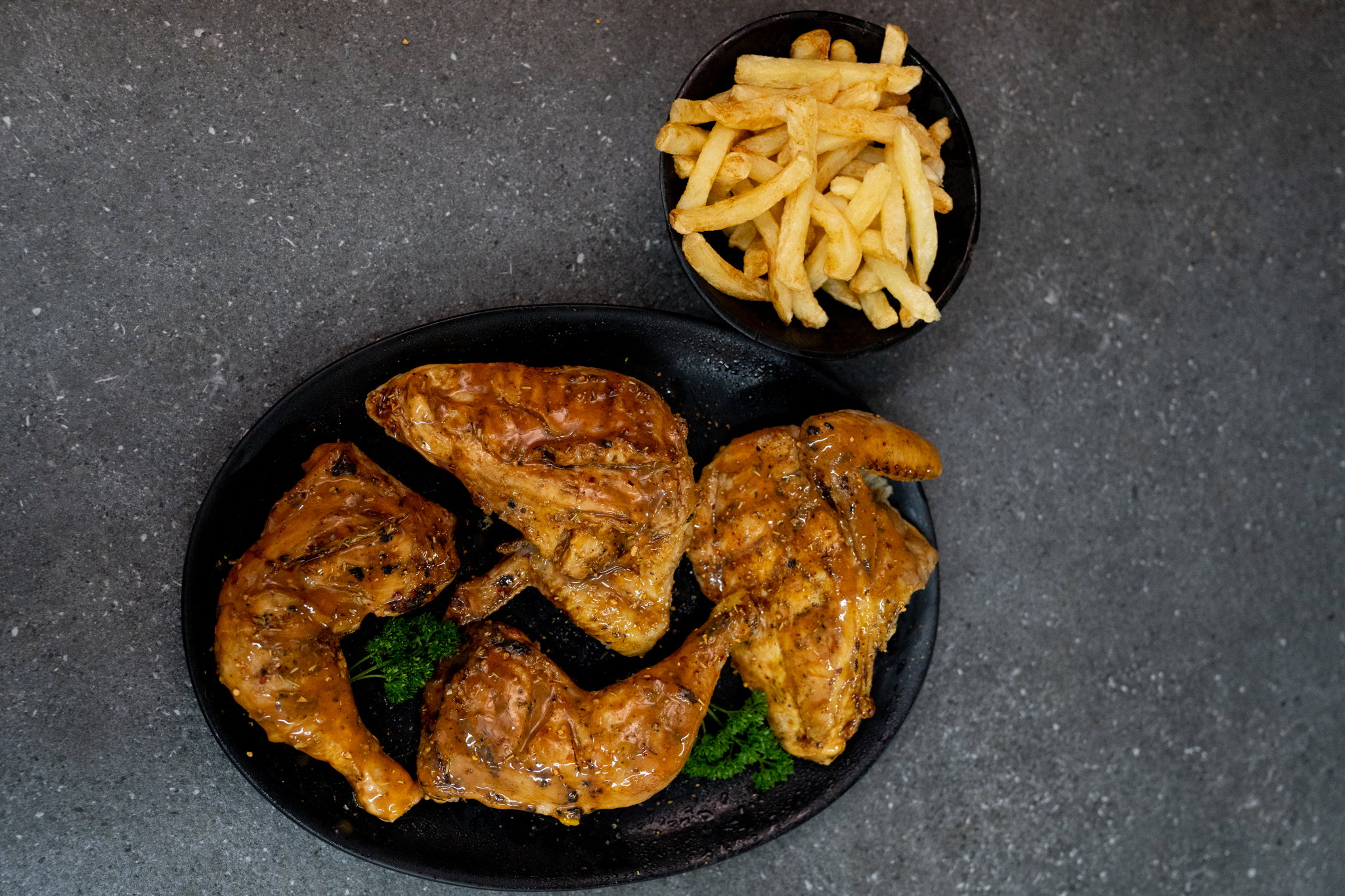 Full Flame Grilled Chicken and Chips_0
