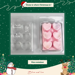Wax melt container