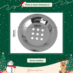 Burner stainless base