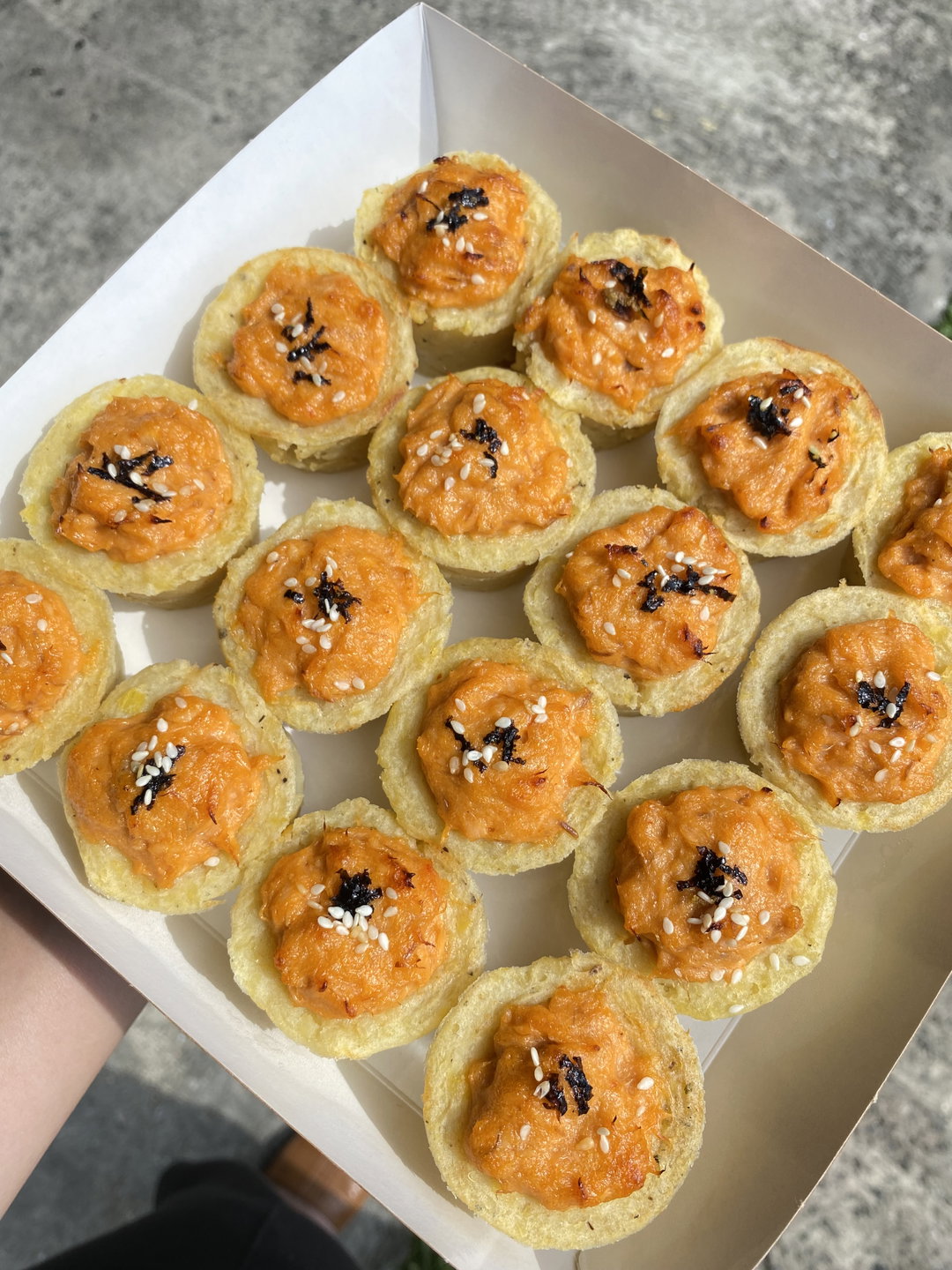 Baked Salmon Mentai
