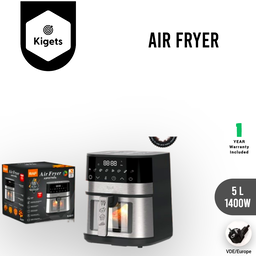 5L Digital Air Fryer with Visible Window