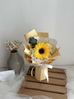 (1SSFN004) 1 Stalk Sunflower Daisy Bouquet 