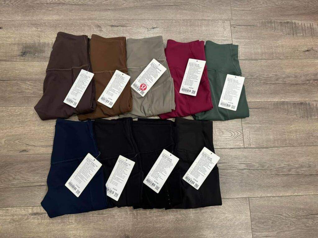 Lululemon Clothing Pallet