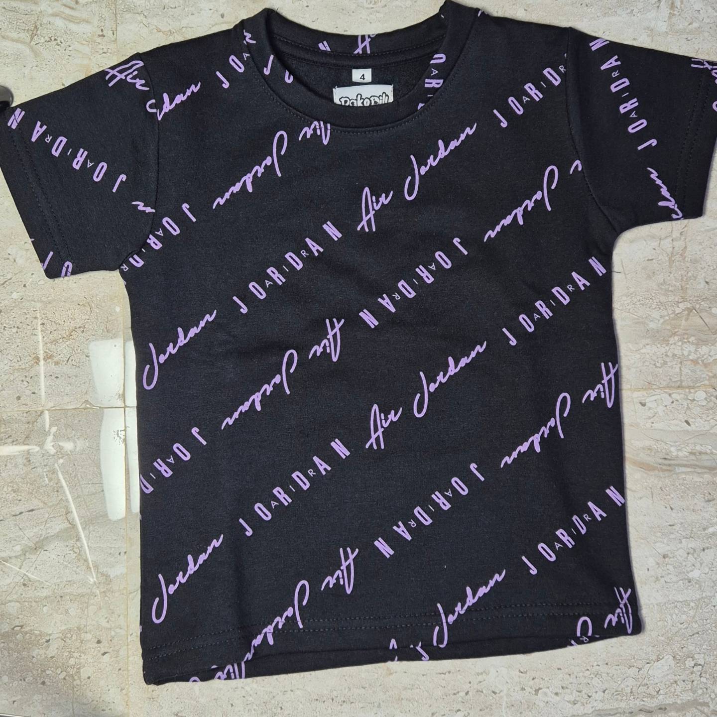 Black 'Air Jordan' print_1
