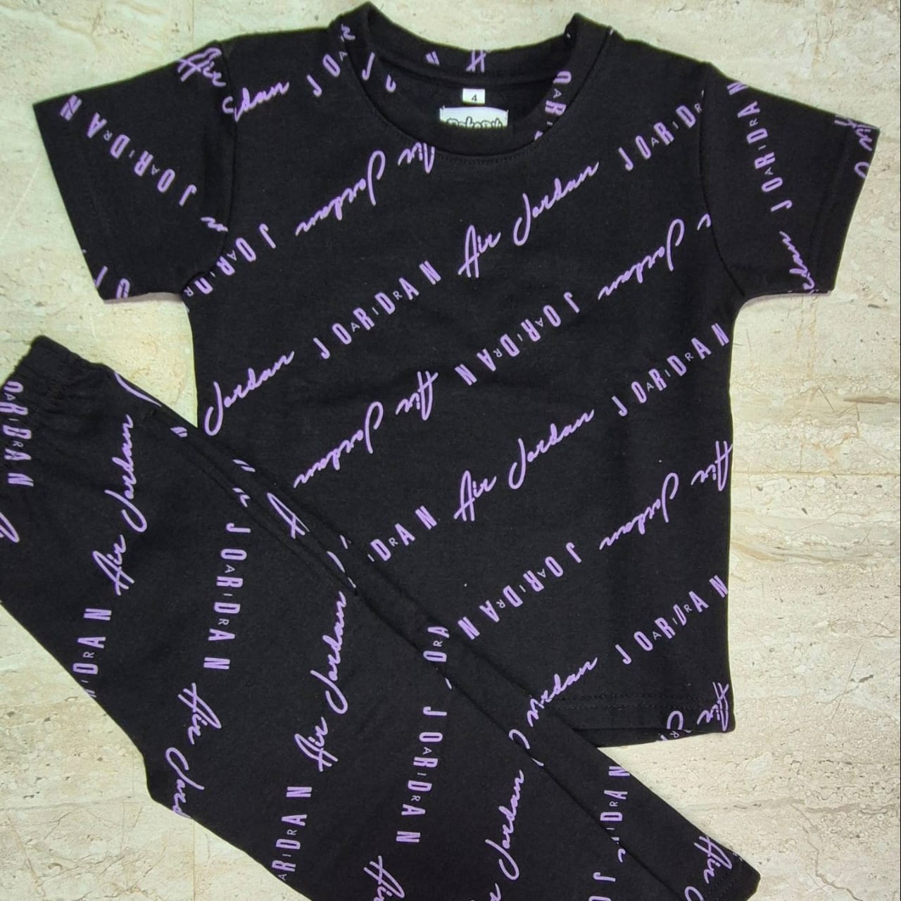 Black 'Air Jordan' print_0