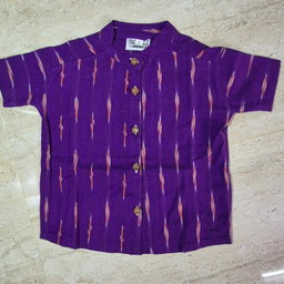 Ikkat Purple 