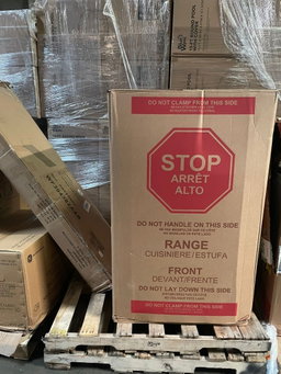 Manifested HD Supply Scratch and Dent Appliance Shelf Pull Loads