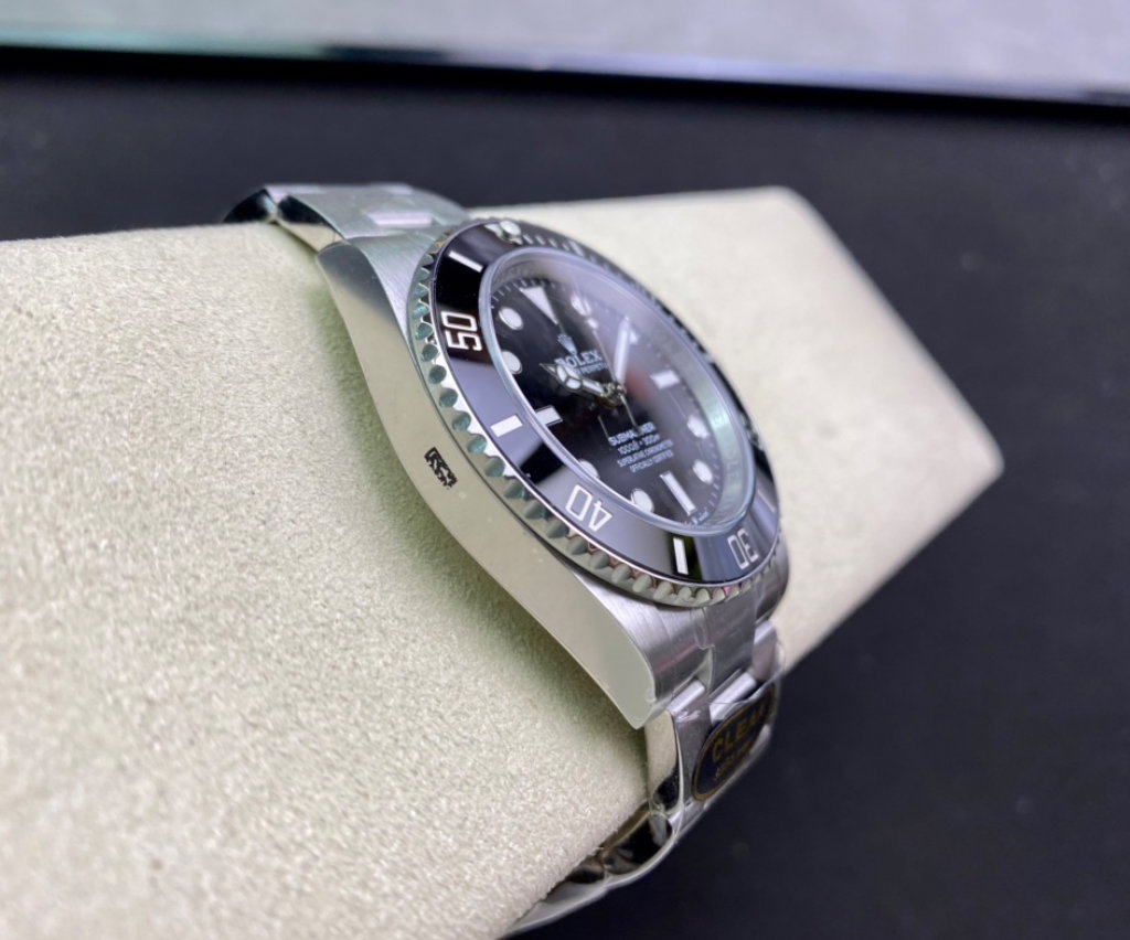 Super Clone Submariner 114060 No Date Black Ceramic Black Dial 904L Steel - 3235 Movement_5