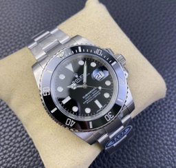 Super Clone Submariner Date 116610LN Black Dial 40mm Black Ceramic Bezel 904L Steel Case & Oyster Bracelet 3235 Movement