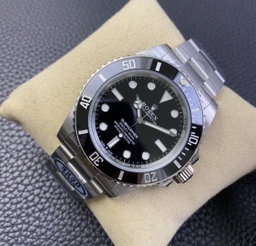 Super Clone Submariner No Date 124060 41mm Black Dial 904L Steel CF Rolex Sub No Date Super Clone - 3235 Movement