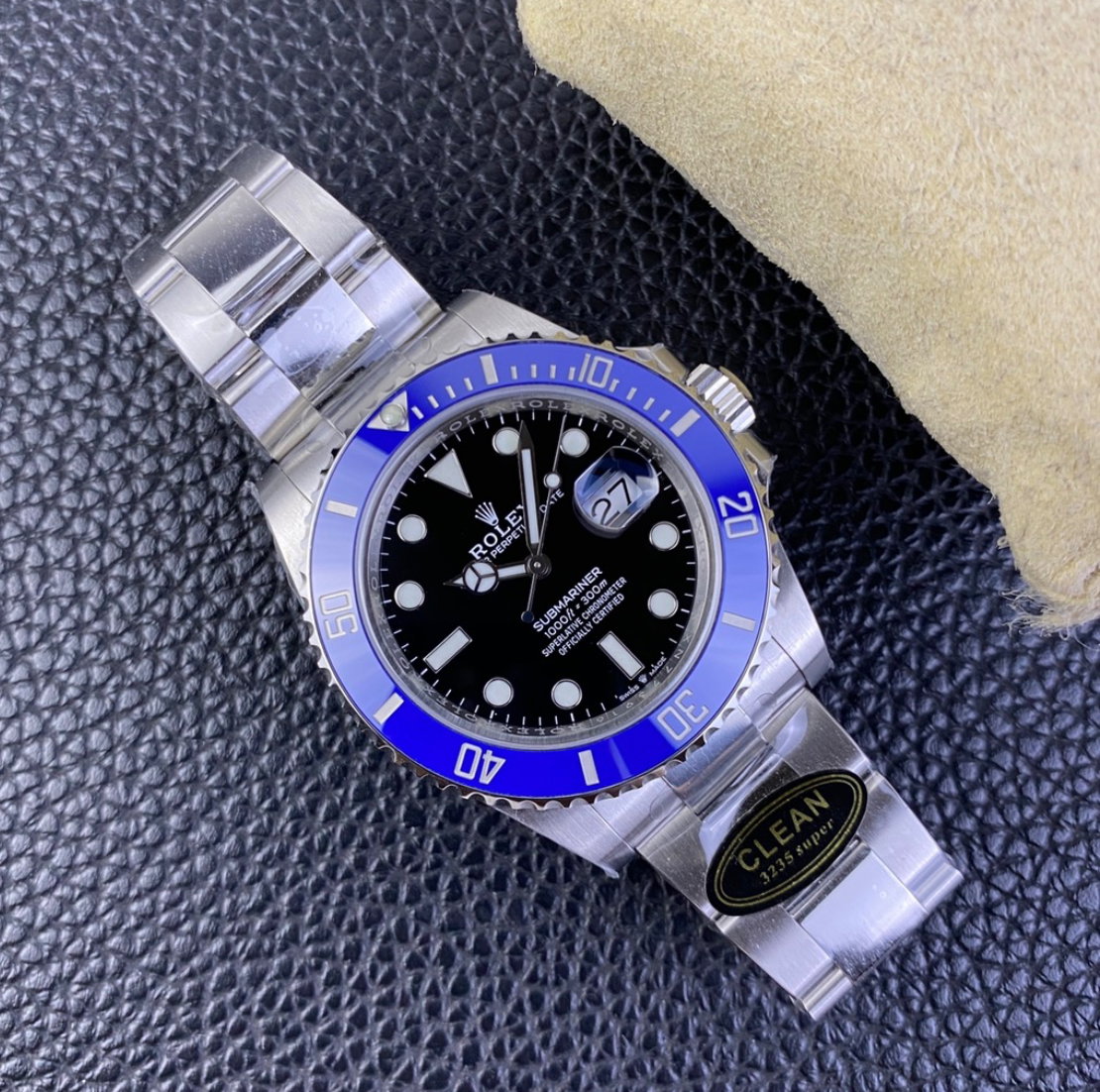 Super Clone Submariner 40mm 116610- Superior Blue Ceramic Bezel- 3235 Movement_8