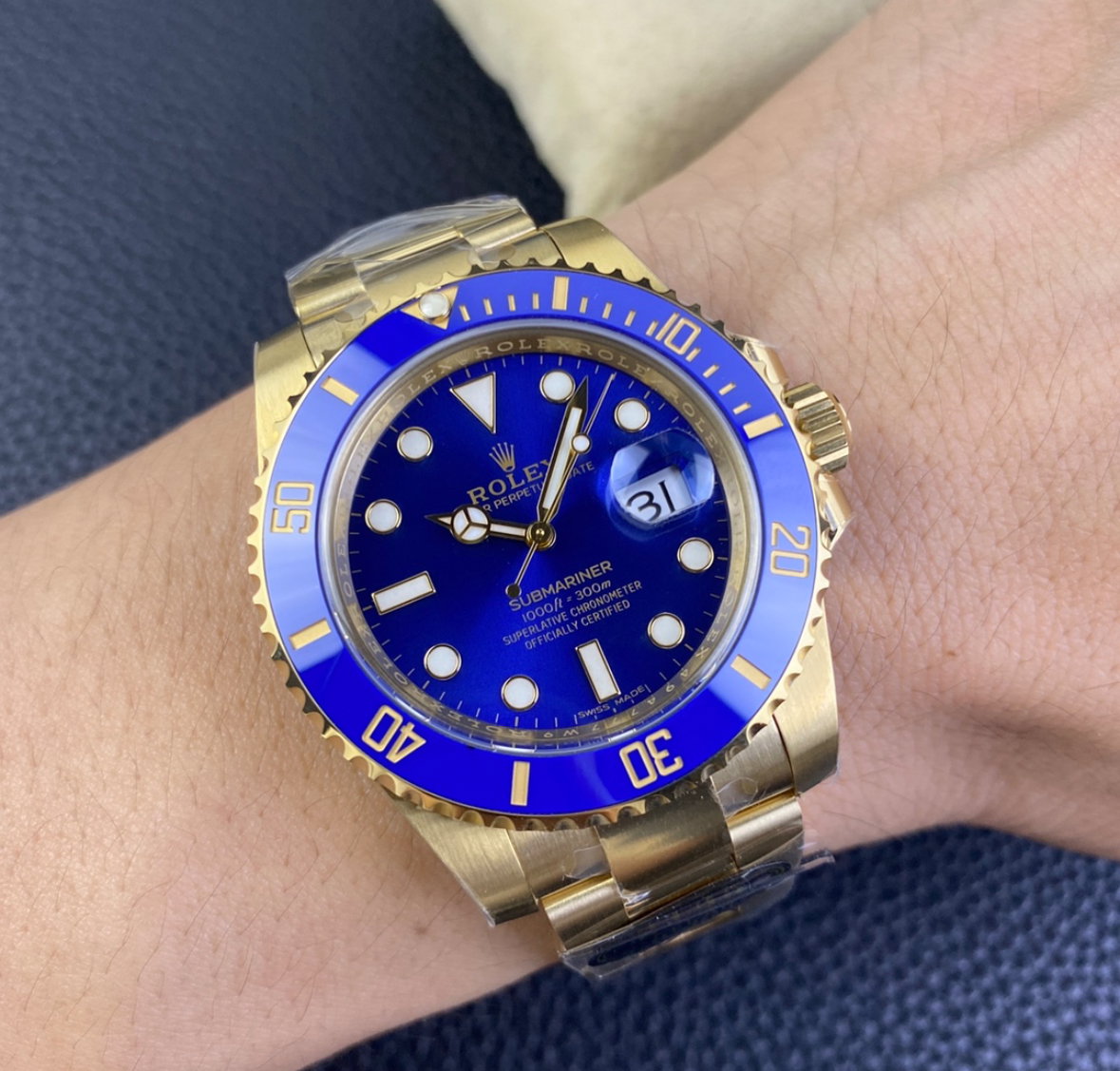 Super Clone Submariner Date Blue - 3235 Movement_9