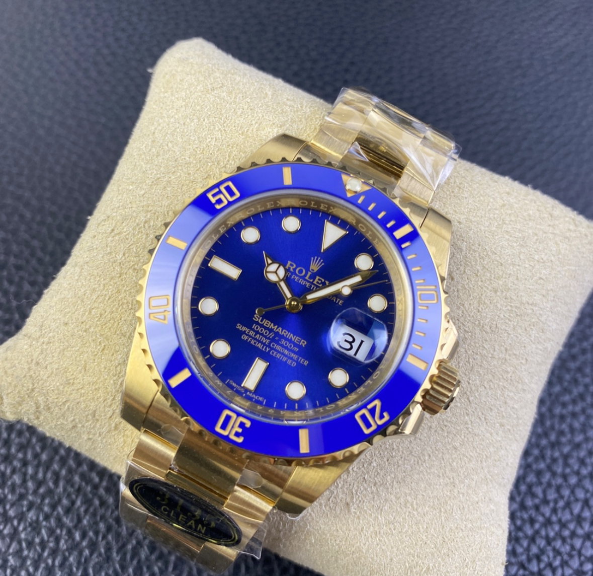 Super Clone Submariner Date Blue - 3235 Movement_2
