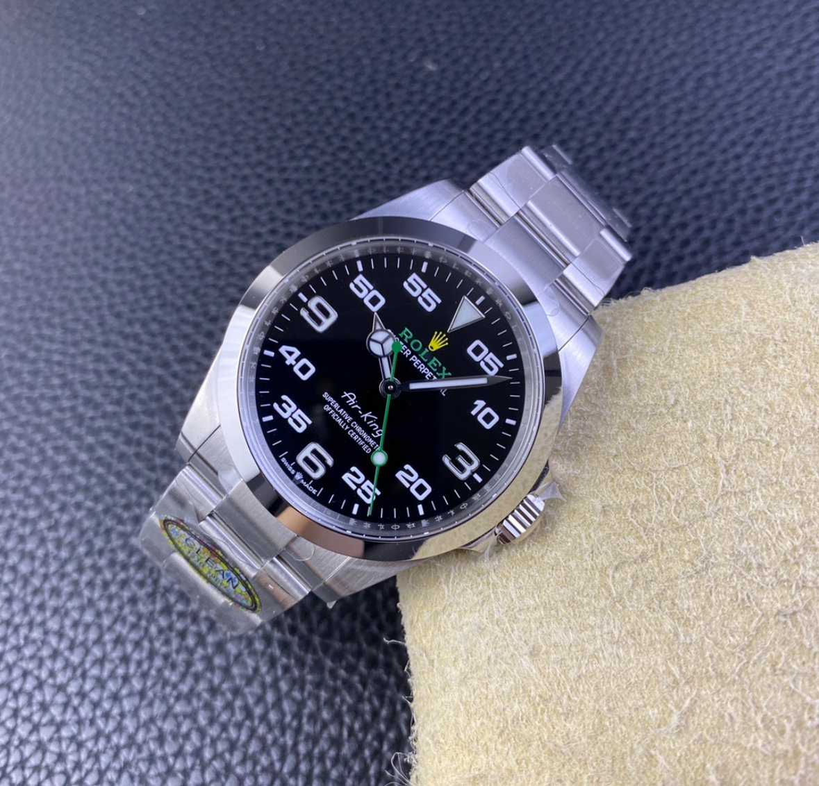Super Clone Air-King 40mm Black Dial 116900_4