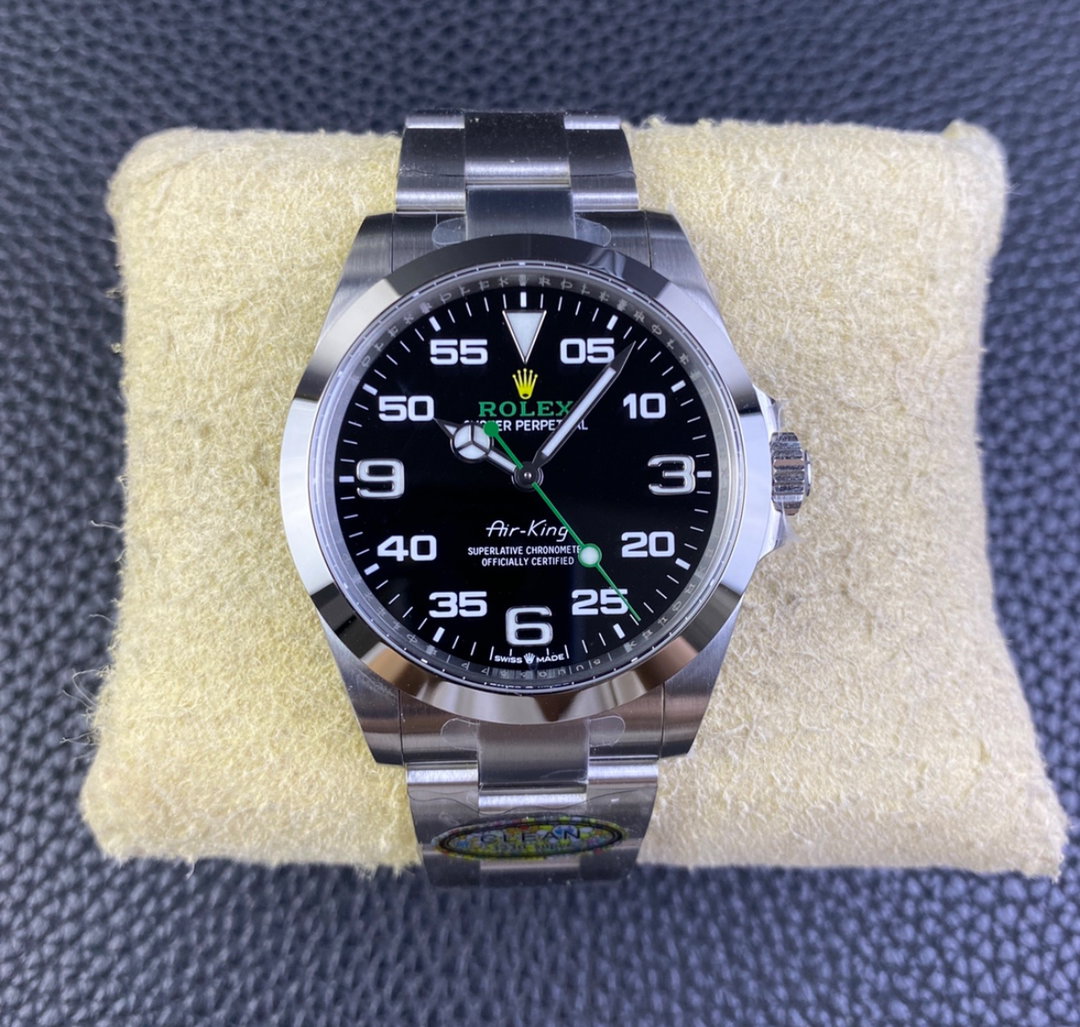 Super Clone Air-King 40mm Black Dial 116900