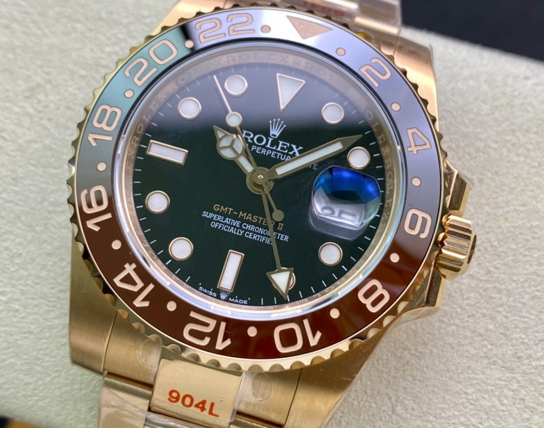 Super Clone GMT-Master II Everose Gold “Root Beer” 126715_2