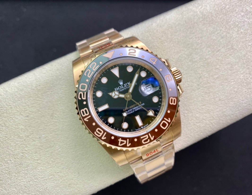 Super Clone GMT-Master II Everose Gold “Root Beer” 126715_4