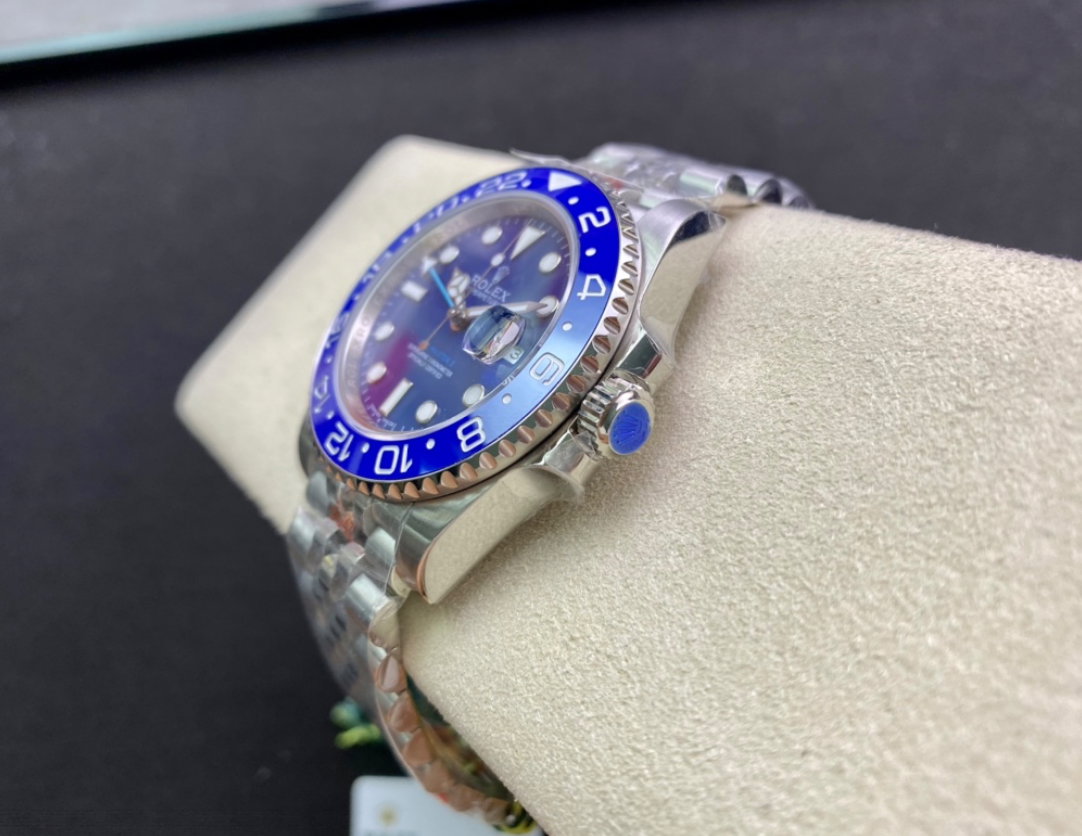 Super Clone GMT-Master II Custom Wildman, Stainless Steel Jubilèe 126710_6