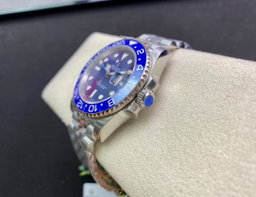 Super Clone GMT-Master II Custom Wildman, Stainless Steel Jubilèe 126710