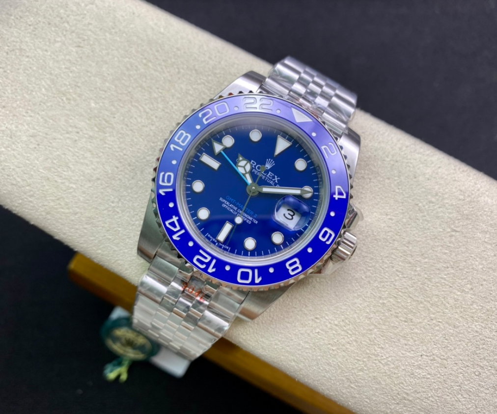 Super Clone GMT-Master II Custom Wildman, Stainless Steel Jubilèe 126710_3